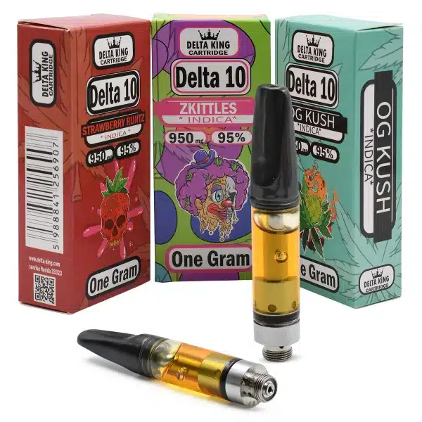 Delta 10 Carts 1 Gram Prefilled Indica, Sativa - Image 4