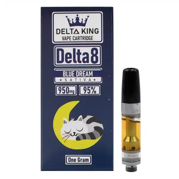 Delta 8 THC Carts Prefilled by Delta King | 1GR Vape Oil Sativa - Image 3