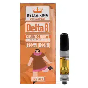 Delta 8 THC Carts Prefilled by Delta King | 1GR Vape Oil Sativa