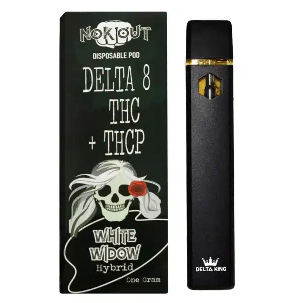 NokOut Delta 8 Disposable Vape by Delta King | HHC and THCP - Image 3