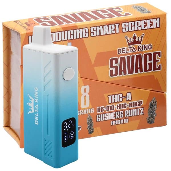 Delta King SAVAGE THCA - 8ml Blend Of D8, D10, HHC & HHCP - Image 2