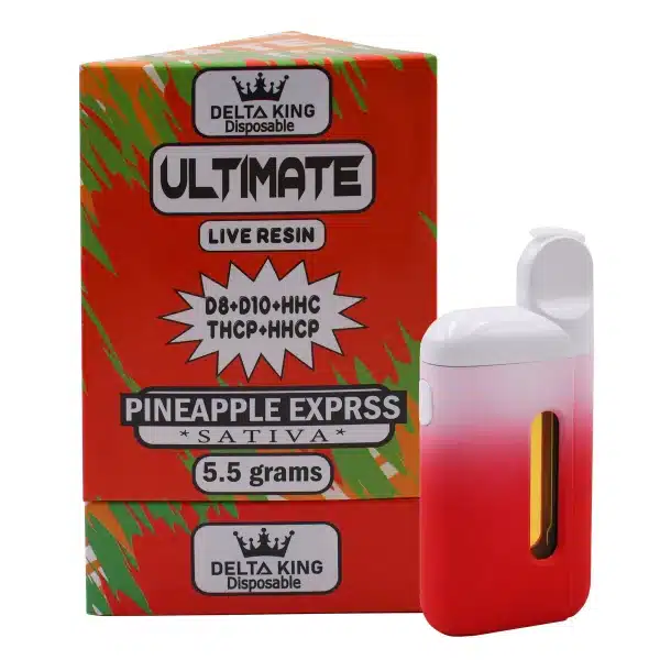 Delta King Ultimate Live Resin Blend 5.5gms Disposable - Image 3