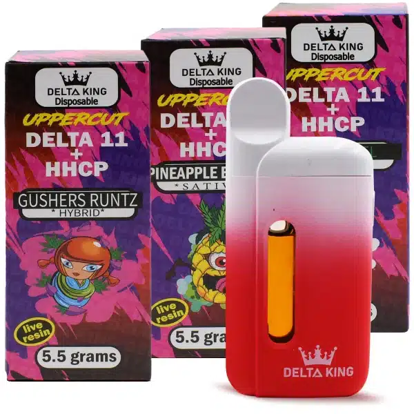 Delta King Uppercut Delta 11 Vape Disposable 5.5gr - Image 4